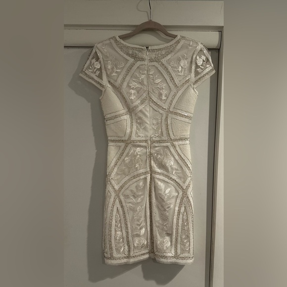 Lulus Spread Your Shine White Sequin Embroidered
Bodycon Bachelorette dress - Picture 6 of 9